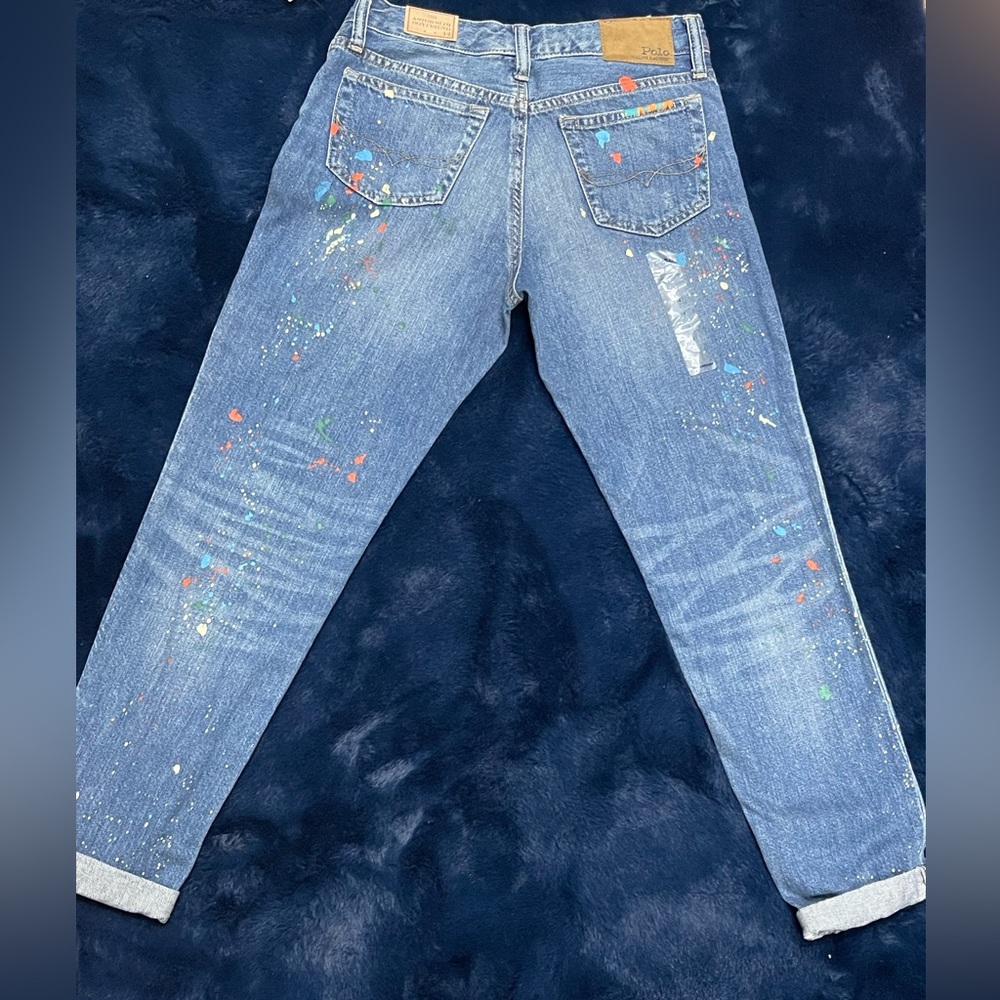 Brand new polo Ralph Lauren size 14 girls astorslim boyfriend fit jeans